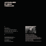 "Blixa Bargeld Sings David Bowie" CD - Image 2